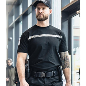 Sécu-One Sicherheits-T-Shirt schwarz - A10 Equipment