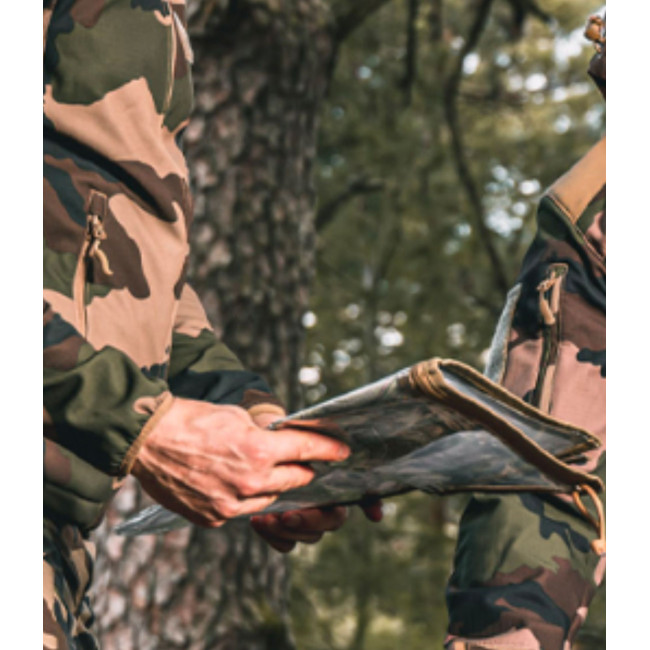 Porte-carte avec poche Expédition tan - A10 Equipment