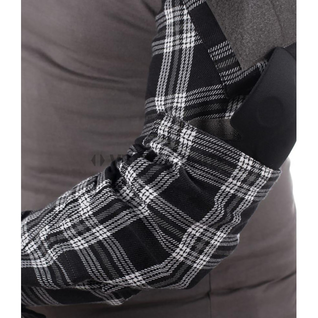 Kampfhemd aus Flanell Schwarz - Invader Gear