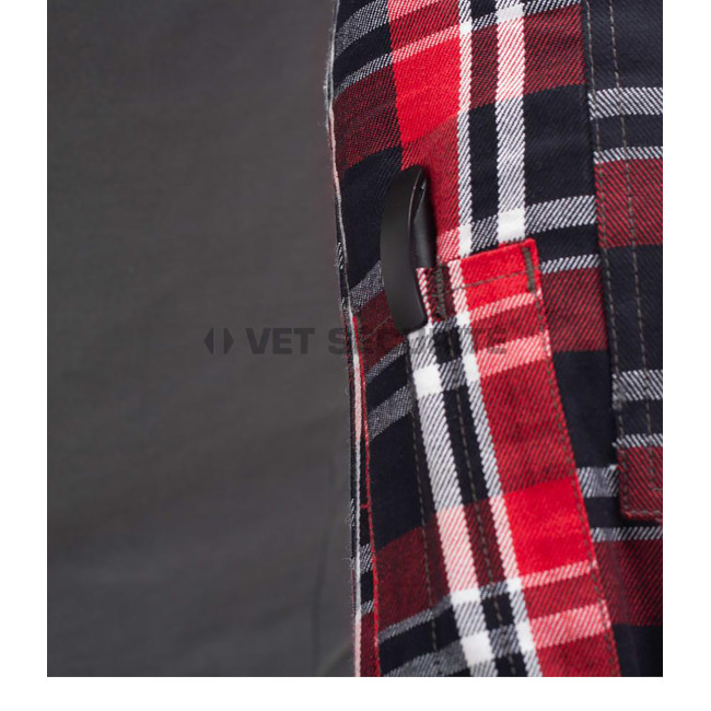 Flanelowa koszula bojowa Red - Invader Gear