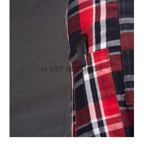 Flanelowa koszula bojowa Red - Invader Gear