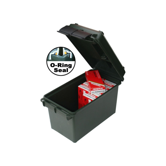 Munitionsbox Kaliber 50 Grün - MTM Case-Gard
