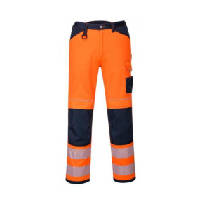 Pantalon PW3 haute visibilité orange marine - Portwest