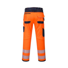 Pantalon PW3 haute visibilité orange marine - Portwest