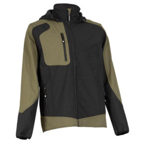 Blouson de travail Pecco Noir/Kaki - Nine Worths by North Ways