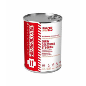 Gemüsecurry mit Reis - 500g - Emergency Food