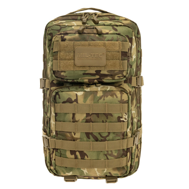 US Assault Rucksack 36L W/L ARID Camo - Miltec