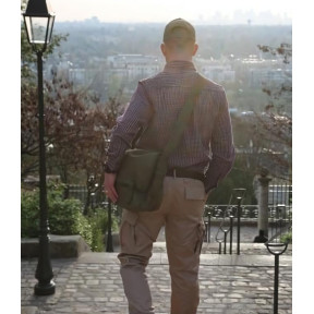 Musette unie Kaki- CityGuard
