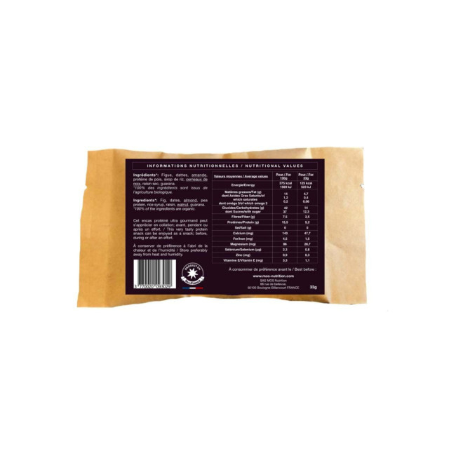 Energy Ball Boost Bio - Figa/Migdał - MOS Nutrition