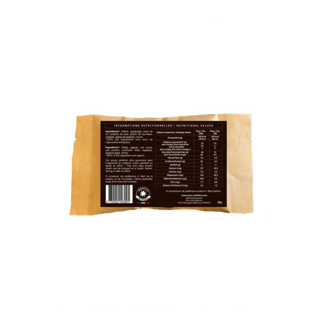 Energy Ball Récupération Bio - Cacao/Noisette - MOS Nutrition