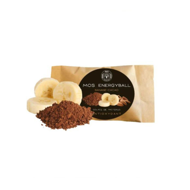 Energy Ball Antioxidant - Banane/Kakao - MOS Nutrition