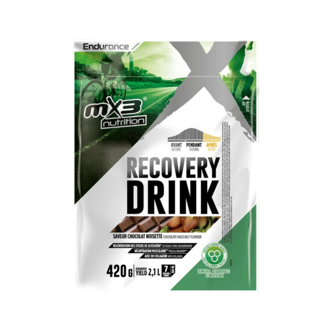 Erholungsgetränk - Schokolade/Haselnuss - MX3 Nutrition