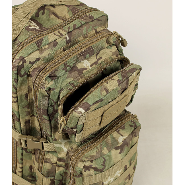 US Assault Rucksack 36L W/L ARID Camo - Miltec