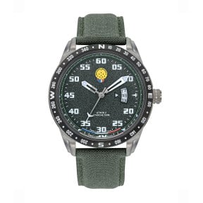 Montre ATHOS 2 bracelet nylon vert - Patrouille de France
