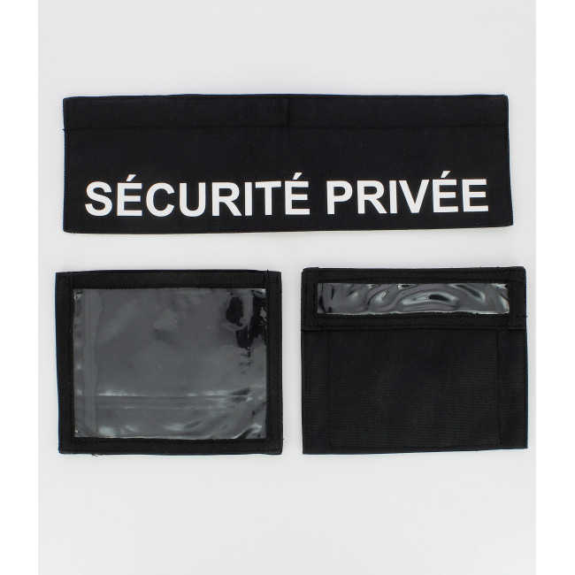 Set van 3 flaps Sécurité Privée - CityGuard