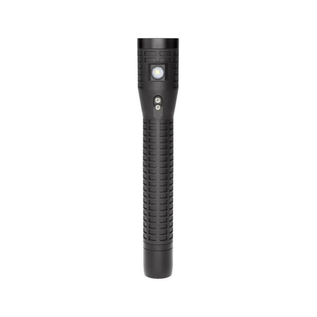 Latarka podwójne światło z czarnego polimeru - Nightstick