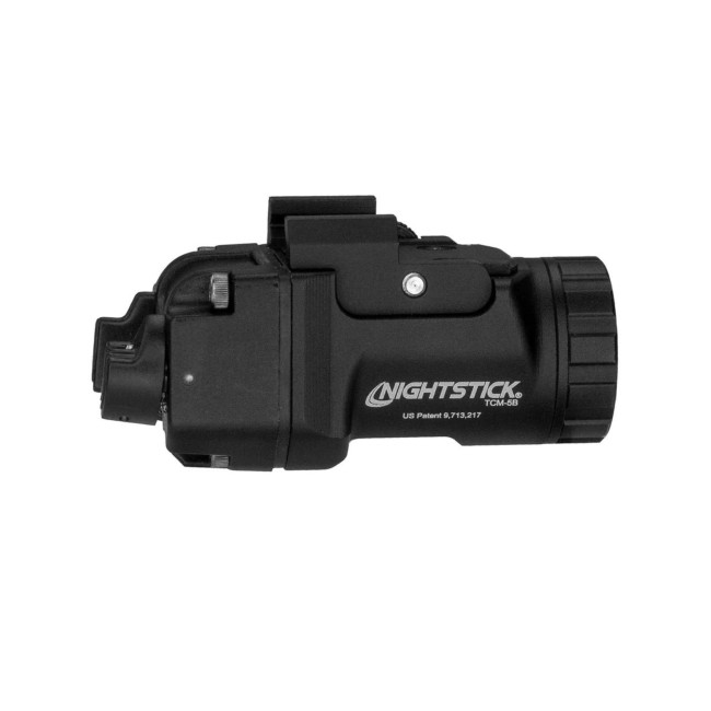 Compacte zaklamp voor handwapen met korte rail 650 lumen met strobe 1 CR123 - Nightstick