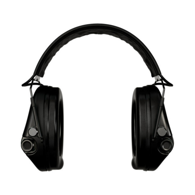 Casque anti-bruit Suprême Pro-X SLIM noir serre-tête cuir noir - MSA Sordin