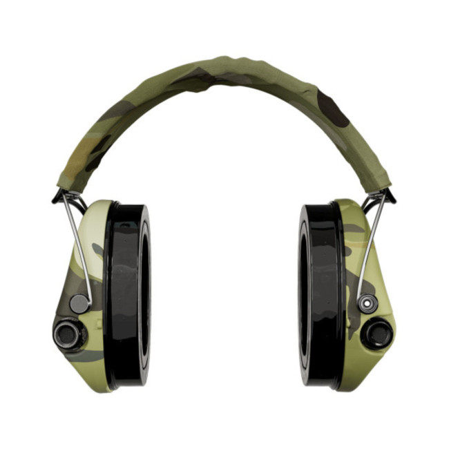 Gehoorbeschermingshelm Suprême Pro-X LED camo hoofdband camo stof - MSA Sordin