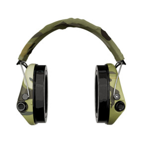 Casque anti-bruit Suprême Pro-X LED camo serre-tête tissu camo - MSA Sordin