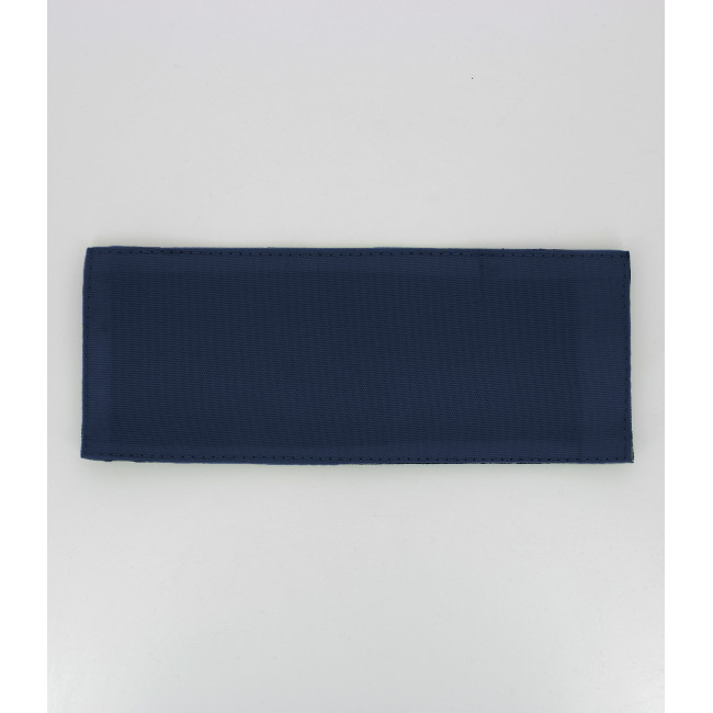 Neutrale rugflap te personaliseren voor marineblauw Thor vest - VVS