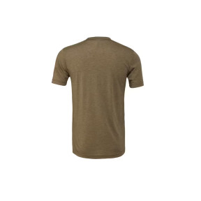 T-shirt unisexe à col ras du cou Triblend vert olive - BELLA&CANVAS