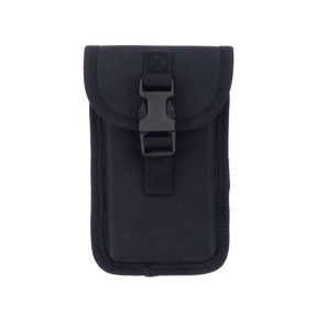 Funda para teléfono con enganche Molle y cinturón 17,5x8,5cm - Negro - Patrol Equipement