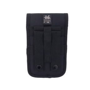 Bolsa para telemóvel com fixação Molle e cinto 17,5x8,5cm - Preto - Patrol Equipement