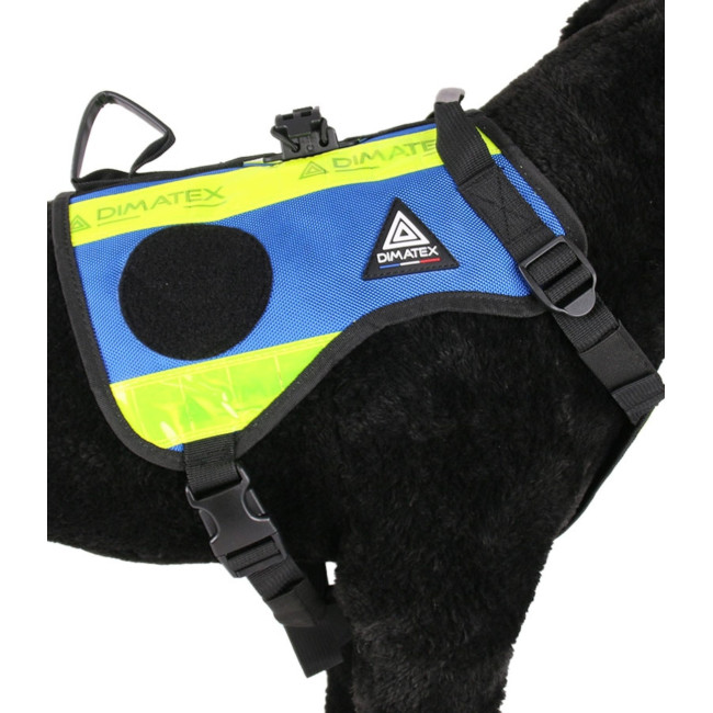 Harnais pour chien Drakken 2 Bleu - Dimatex