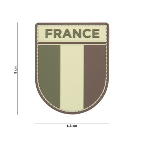 Patch esercito francese in PVC 3D - multicam - 101 Inc