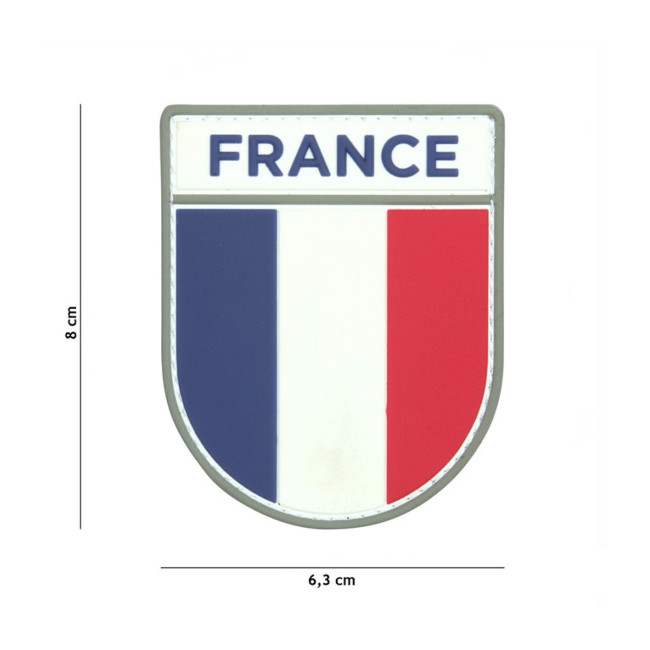 3D PVC Patch französische Armee - 101 Inc