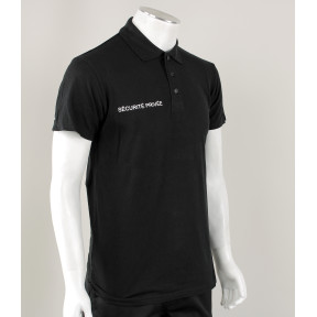 Polo a maniche corte serigrafata Sicurezza Privata - Nero - Patrol Equipment