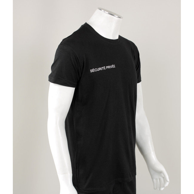 Tee-shirt noir Sécurité Privée