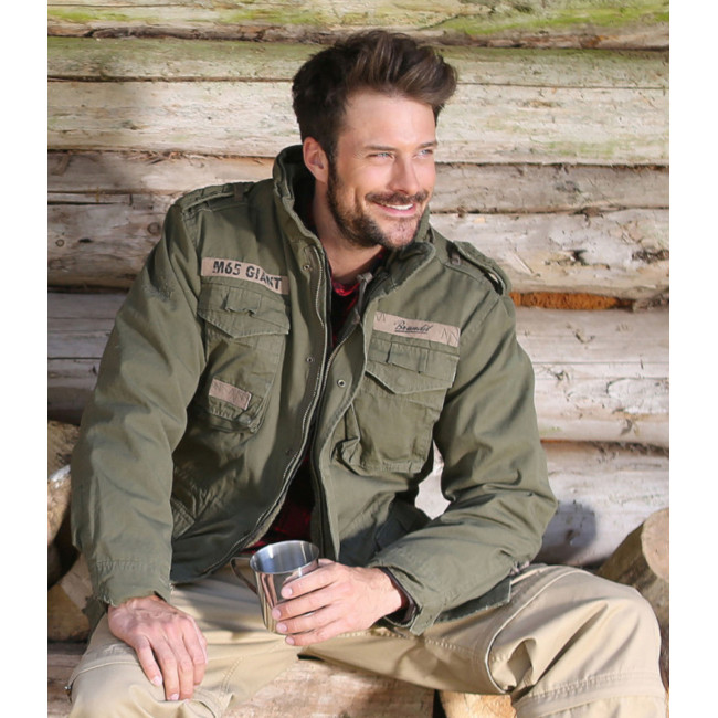 Veste militaire M65 Giant Vert olive - Brandit