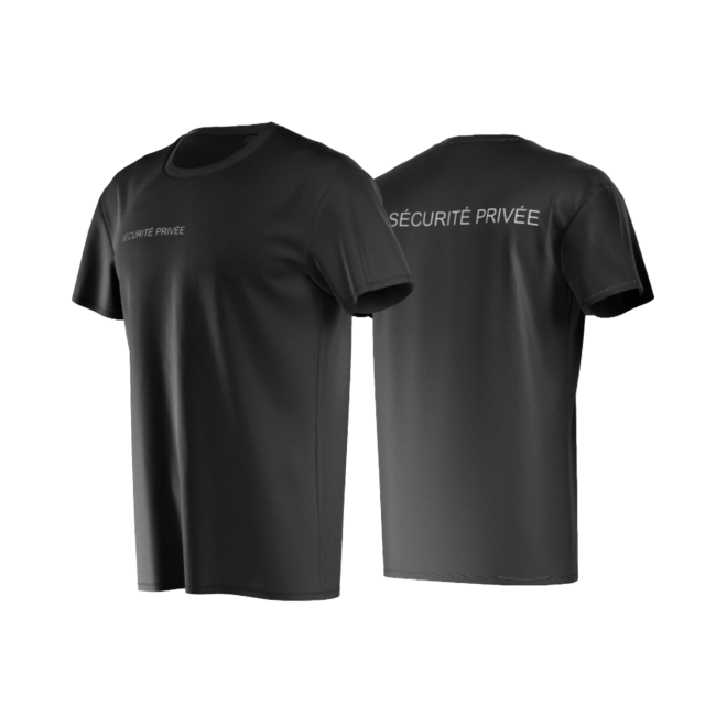 T-shirt serigrafata Sicurezza Privata - Nero - Patrol Equipment
