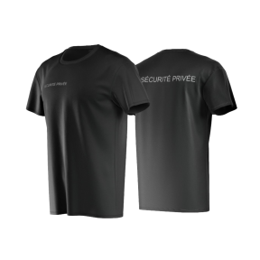 Zwart T-shirt Particuliere Beveiliging