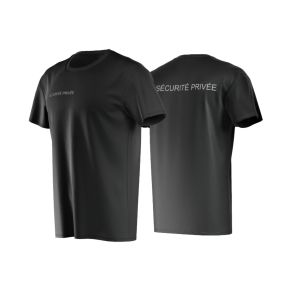 Zwart T-shirt Particuliere Beveiliging