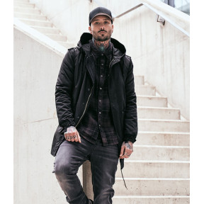 Parka militaire homme US M51 noir - Brandit