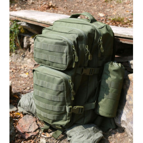 Mochila US Cooper 25L verde oliva - Brandit
