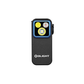 Lámpara para chaleco táctico con luz roja (500 lúmenes) Oclip Pro - Negro - Olight