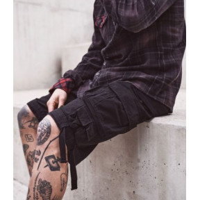 Short Savage Vintage zwart - Brandit
