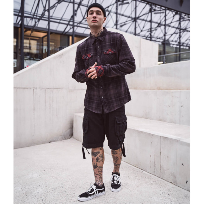 Savage Vintage Shorts schwarz - Brandit