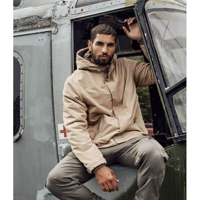 Windbreaker mit Reißverschluss camel - Brandit