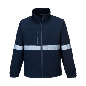 3-Lagen Softshell Iona marineblau - Portwest