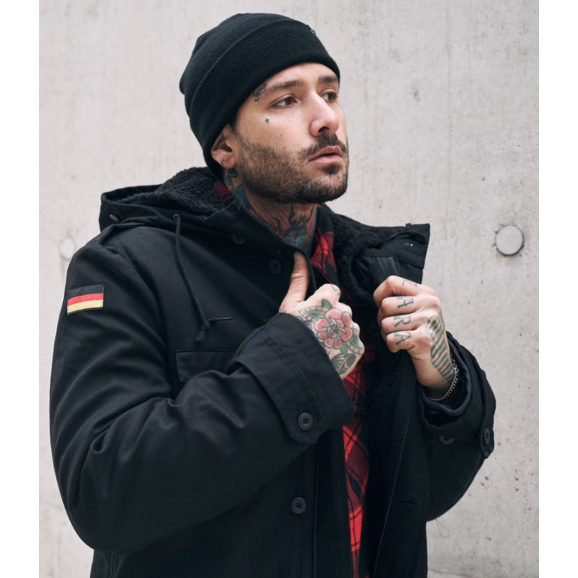 Parka Kaki Drapeau Noir Parka Jacket M65 Drapeau Noir Parka