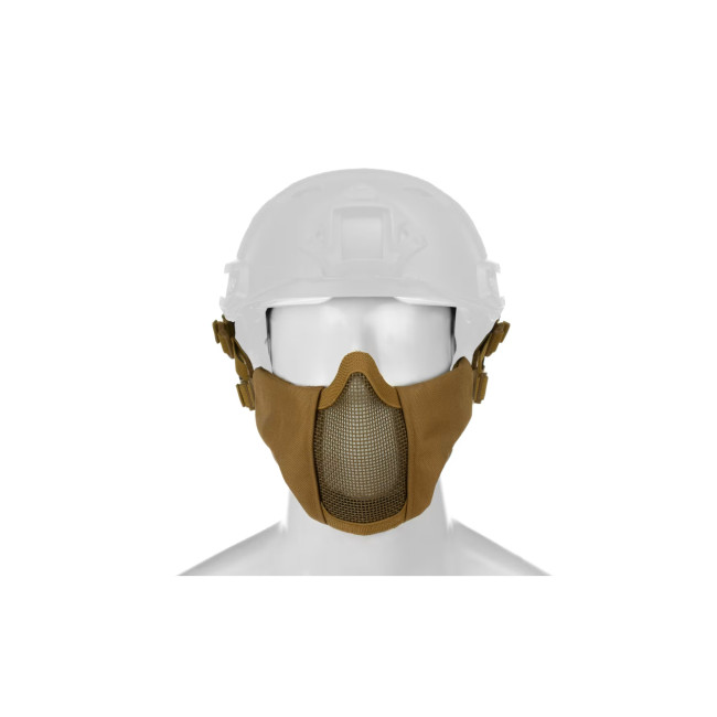 Demi-masque facial en acier MK II FAST Tan - Invader Gear