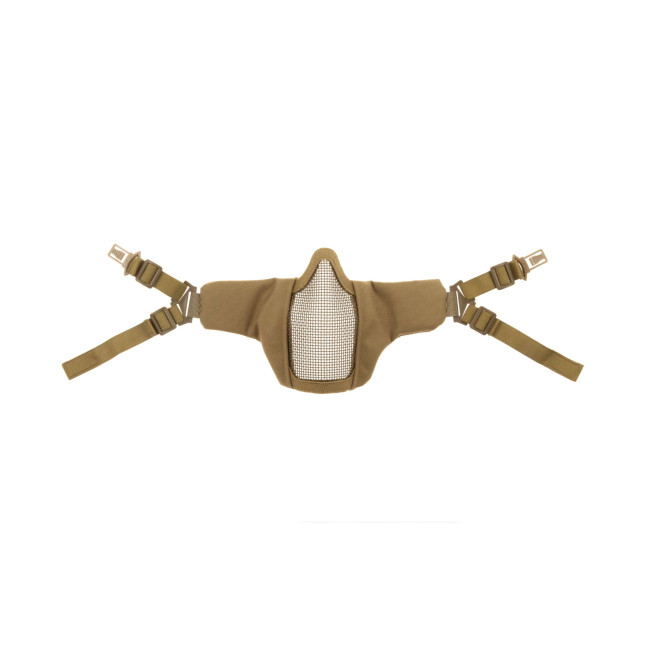 Demi-masque facial en acier MK II FAST Tan - Invader Gear
