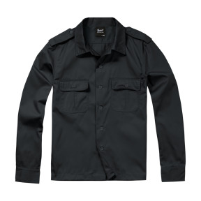 Chemise US manches longues noir - Brandit
