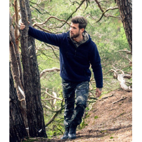 Sweat zip polaire marine - Brandit