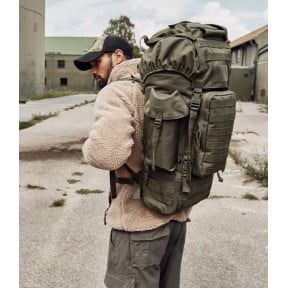 Olive MOLLE combat backpack - Brandit